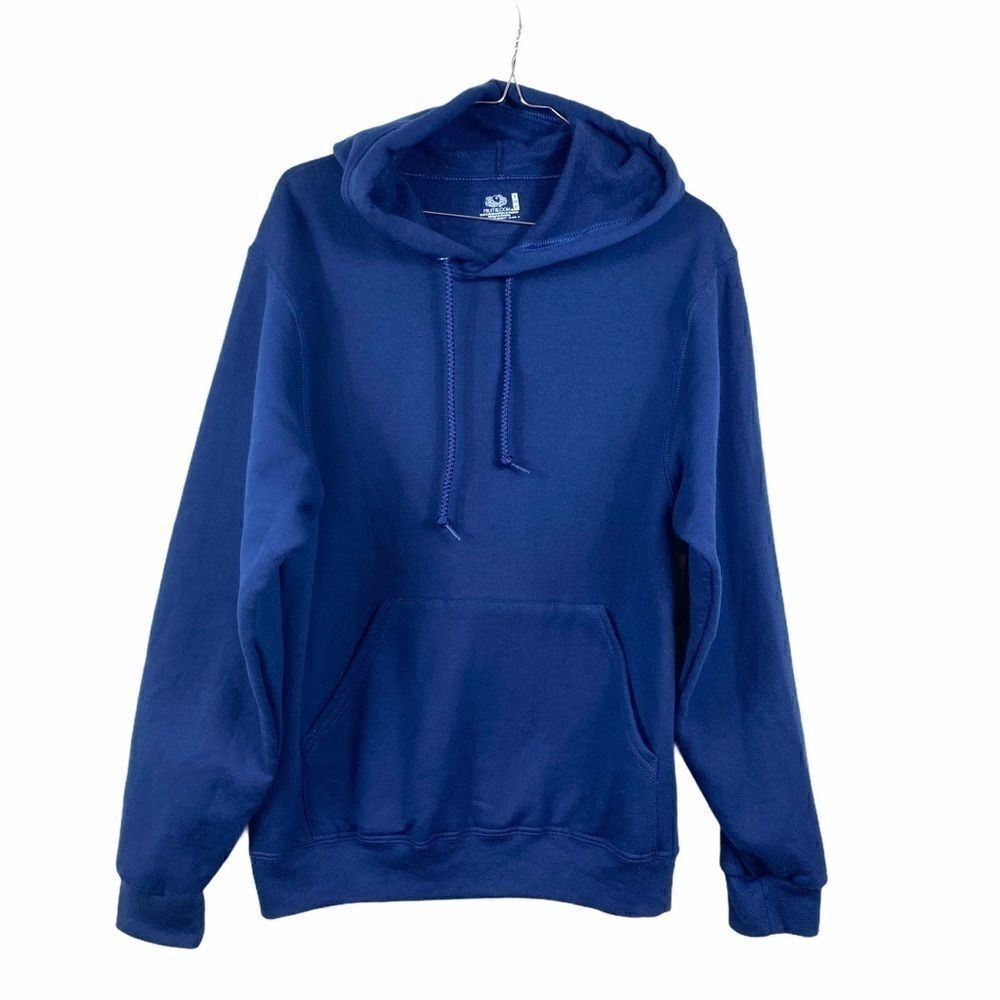 Fruit of the Loom Blue Super Soft Hoodie